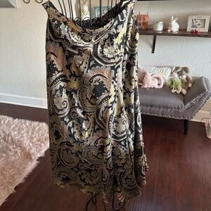 Elegant Paisley Skirt